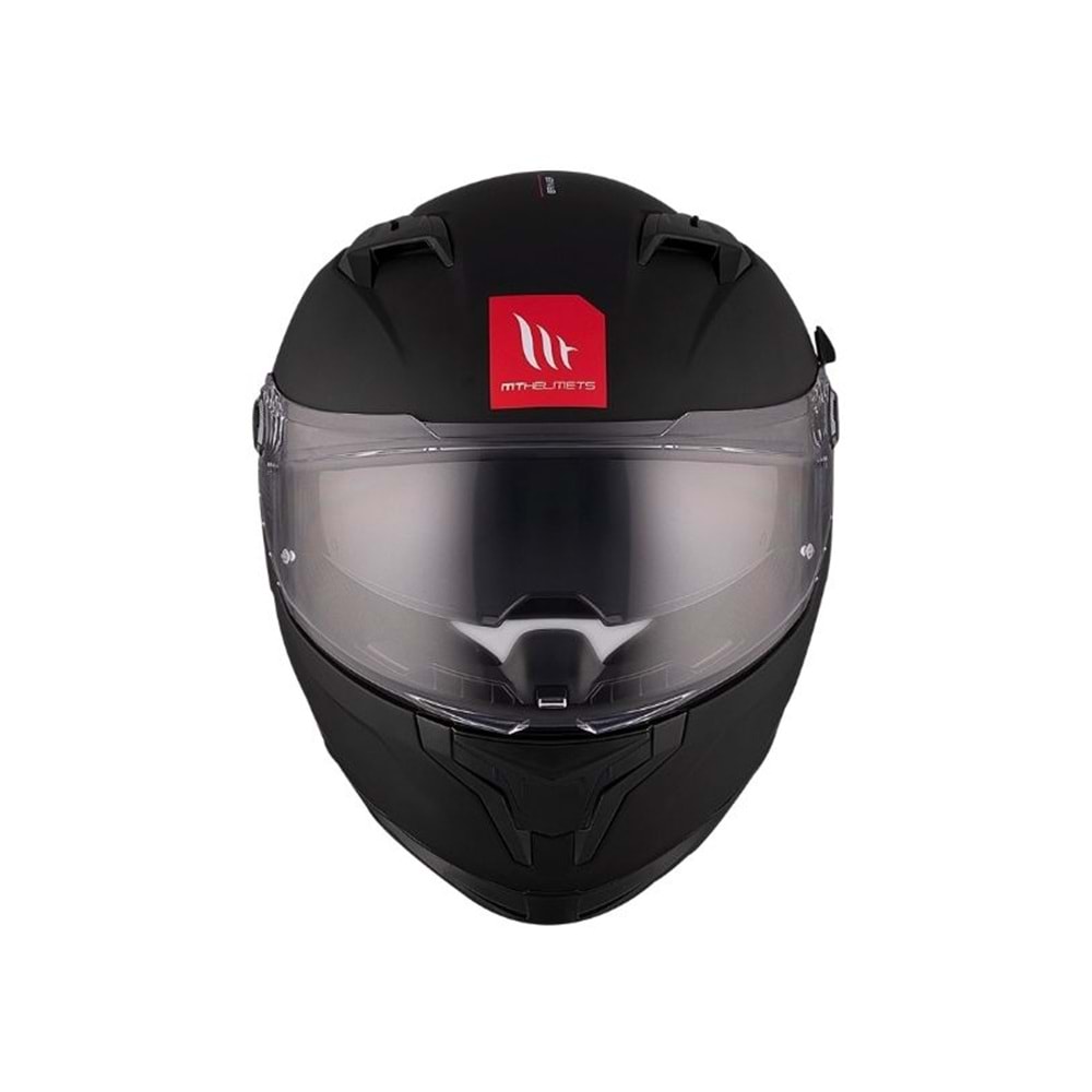 MT Kask Braker A1 Mat Siyah Motosiklet Kask - 2XL Beden