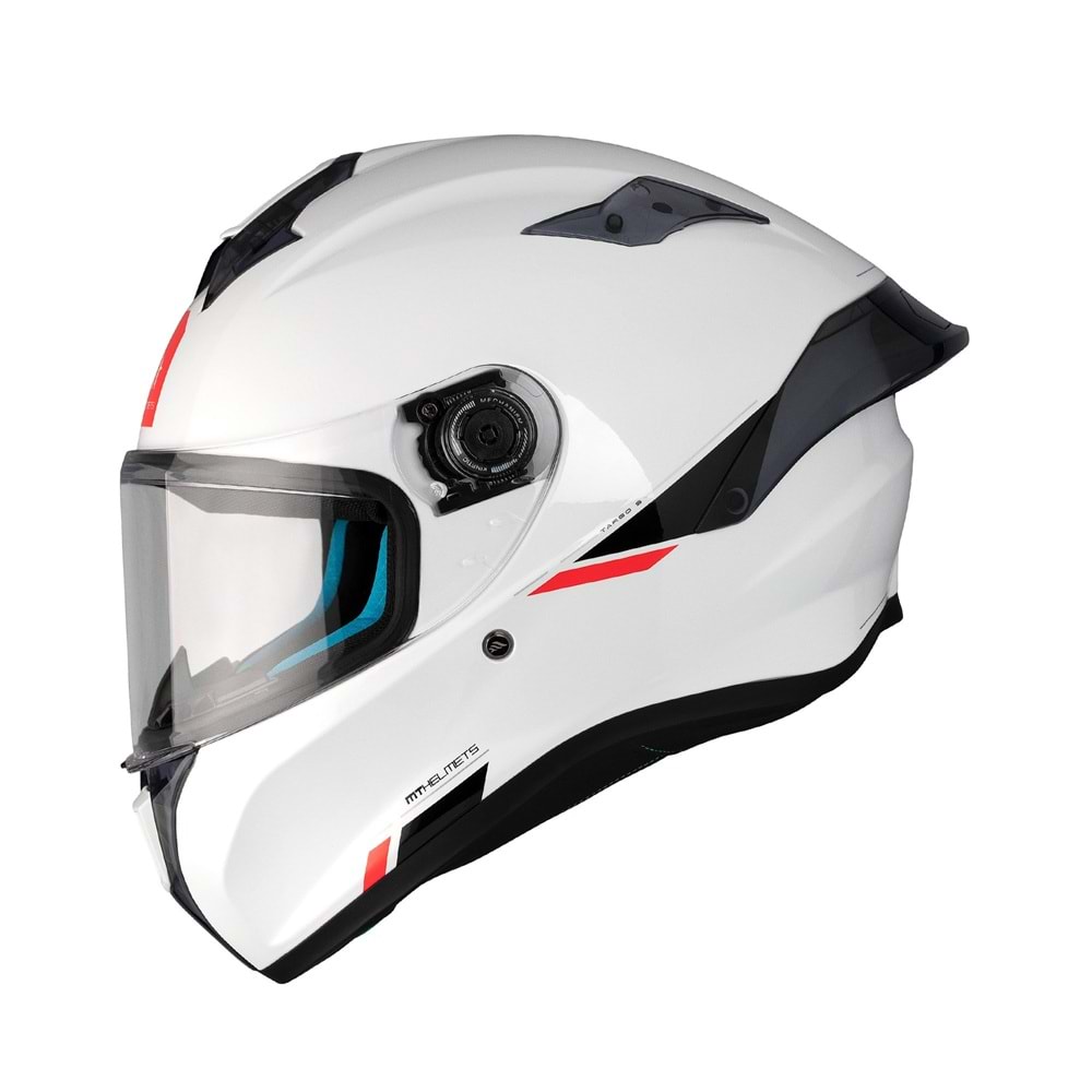 Kask Mt Targo S Solıd A0 Mat İnci Beyaz - L Beden