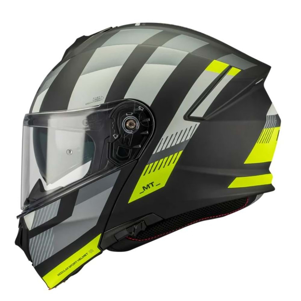 MT Kask Genesis Sv Stroke B13 Mat Siyah - XL Beden