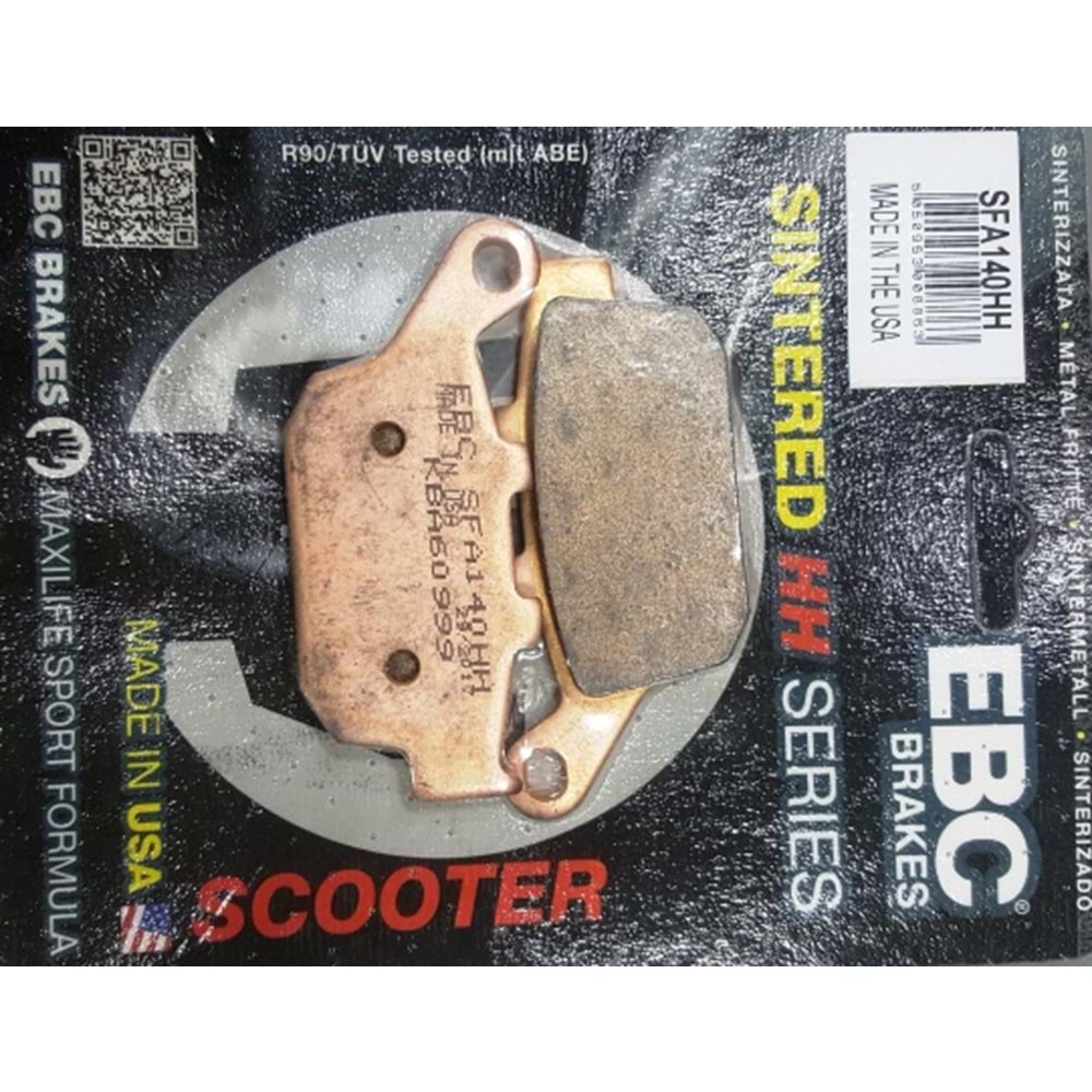 140 EBC Sinterli Balata Arka Honda Foresight 250 00-05 (SFA140HH)