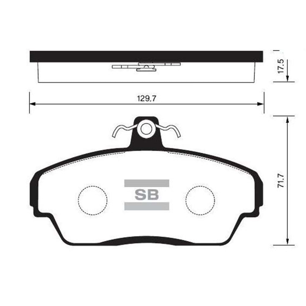 Disk Balata Honda Rover 820-825 TURBO Ön - SANGSIN