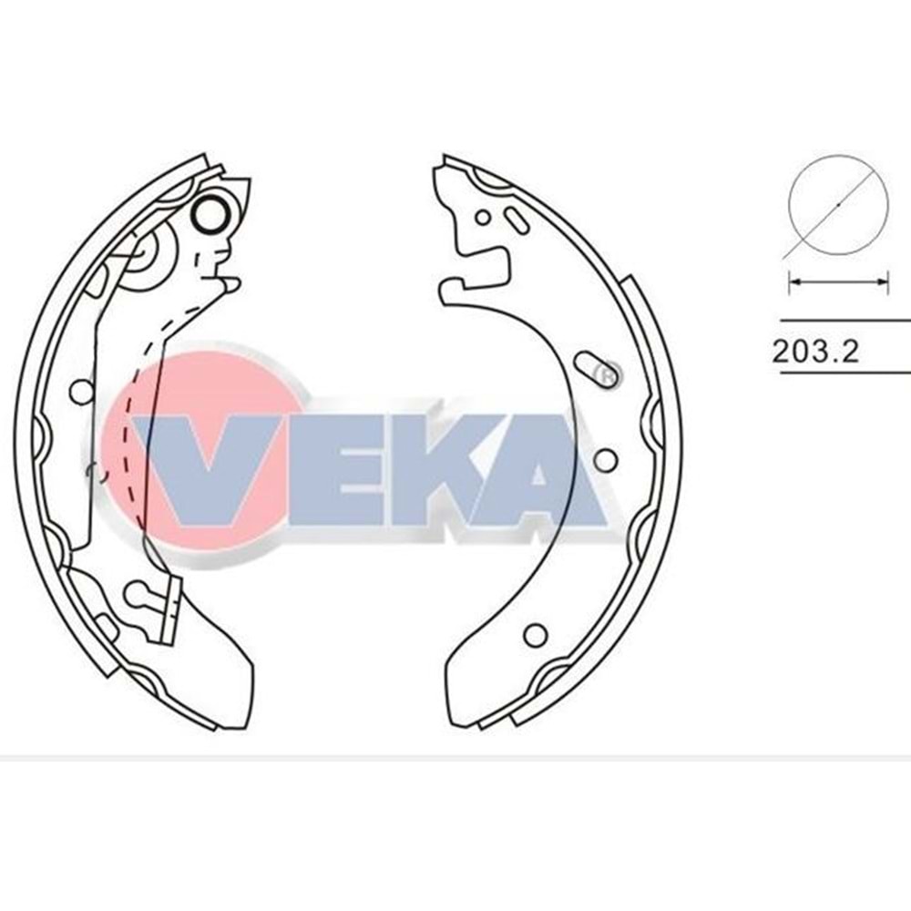 KampAna Balata Ford Mondeo I 93-96, Mondeo II 96-00 -