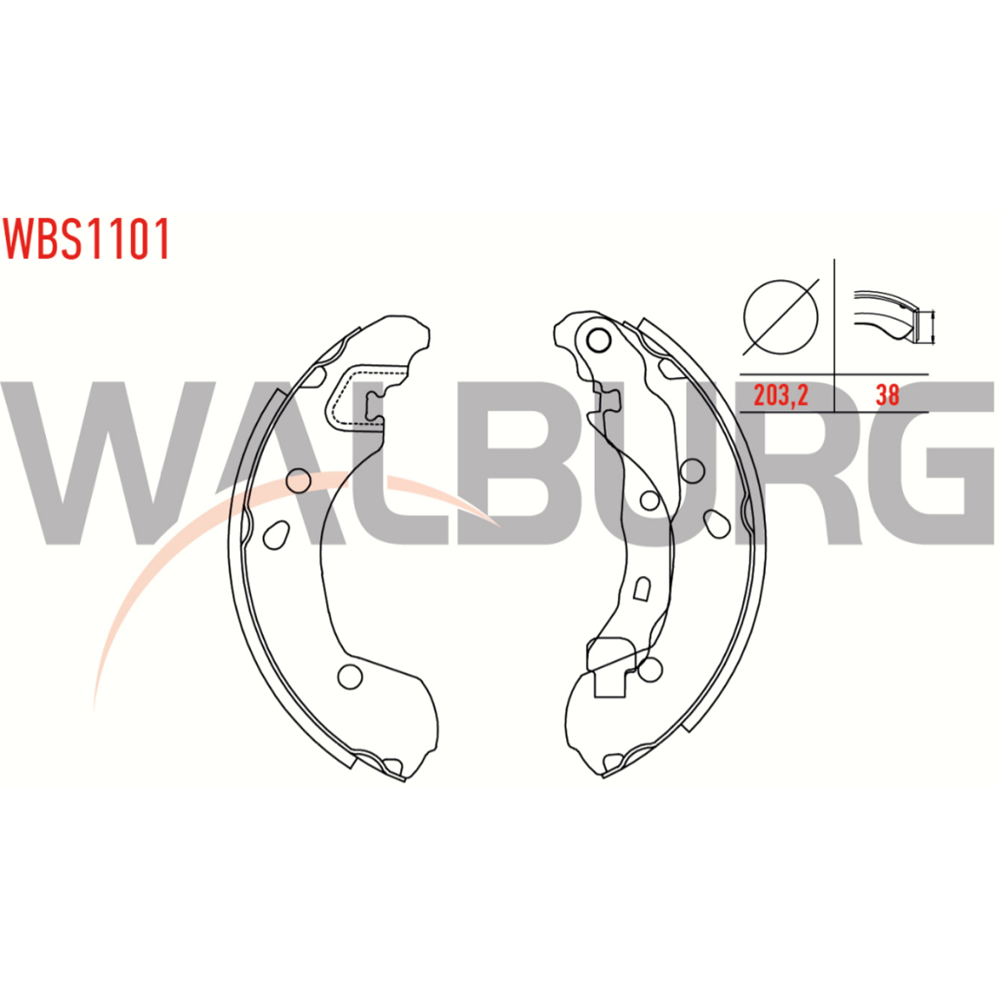 Kampana Balata Renault Clio III, Nissan Micra, Note Arka -