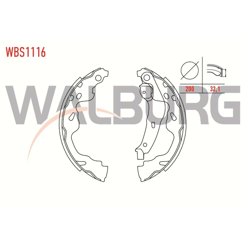 KampAna Balata Toyota Yaris, Citroen C1, Opel Agila, Suzuki Swift, Peugeot 107 - WALBURG