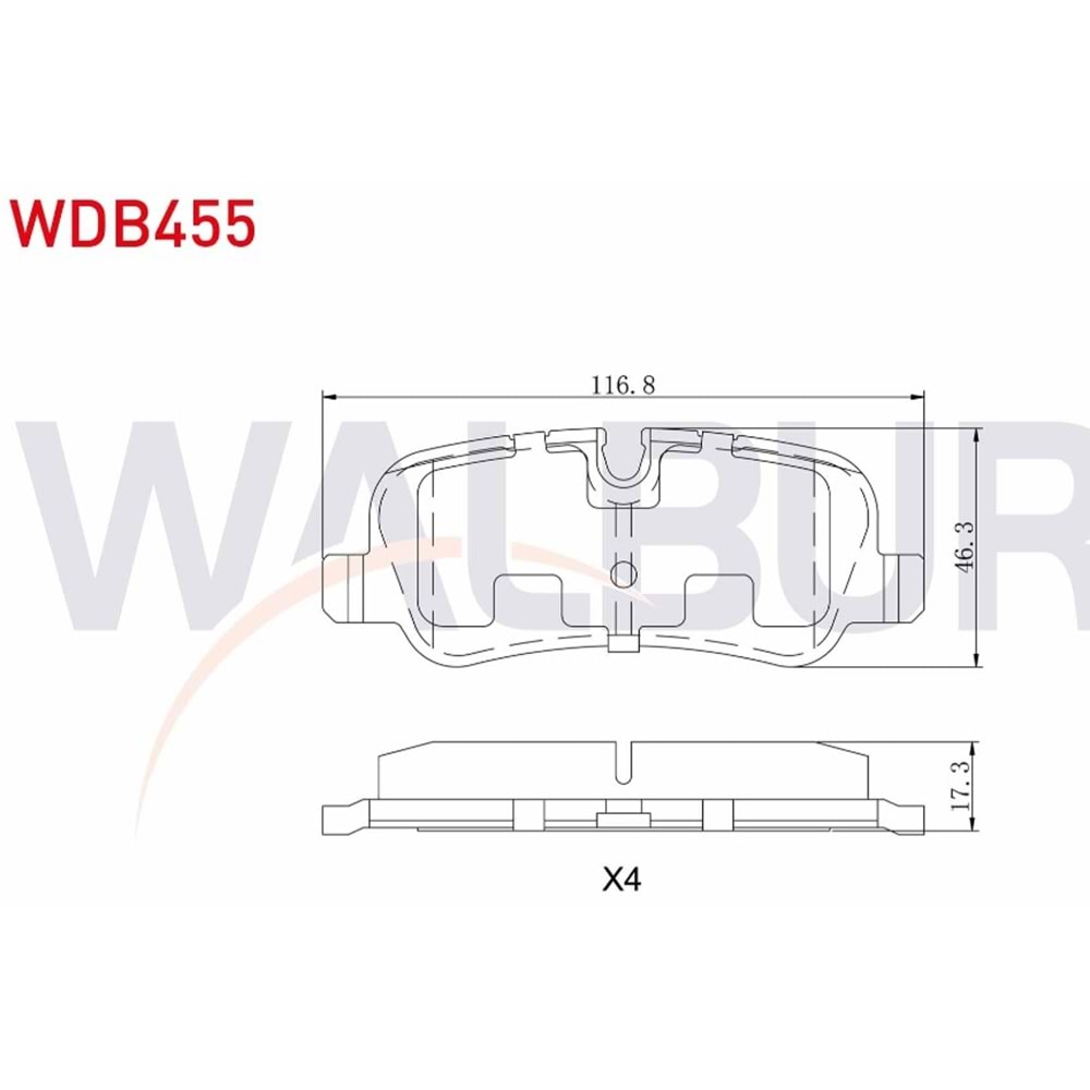 Disk Balata Land Rover, Range Rover, Discovery Arka -