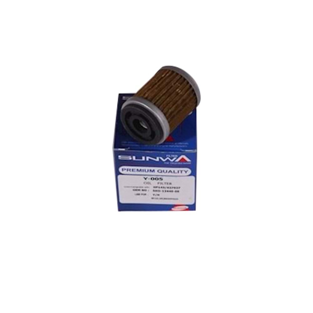 143 SUNWA Y-005 (HF143) YAĞ FİLTRESİ XC125, TT600, XT350,