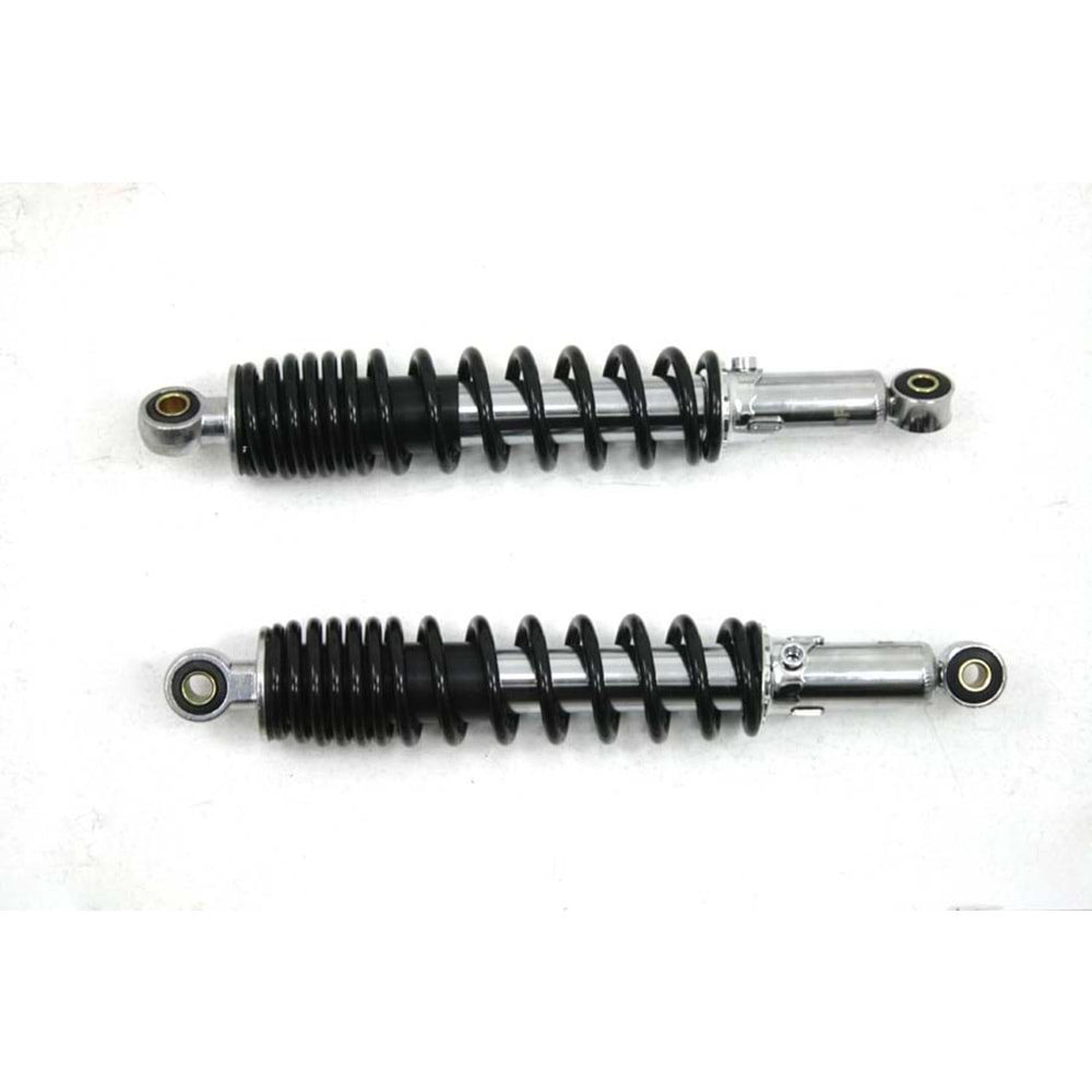 AMORTİSÖR ARKA SİYAH YAMAHA YBR 125 (2 ADET) 375 MM