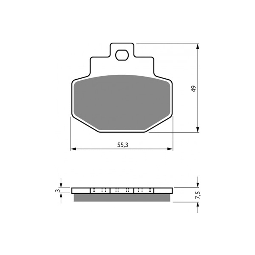 321 SPD DİSK BALATA ORGANİK (O7059)