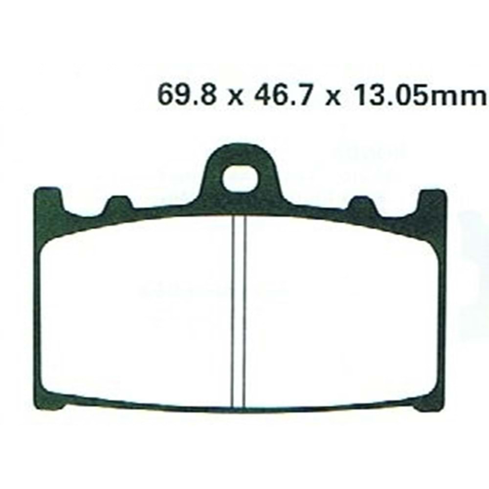 366 SPD S3053 ORGANİK DİSK BALATA ARKA