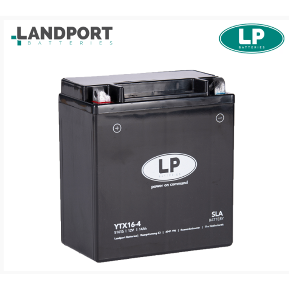 LP YTX16-SLA 12V-14 AMPER 230 CCA BAKIMSIZ AKÜ