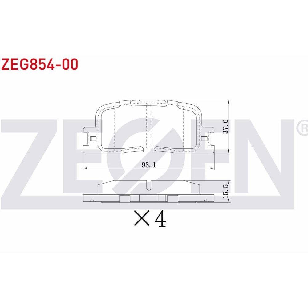 Disk Balata Toyota Camry (V30) 2.4 VVT, Chery Alia Arka -
