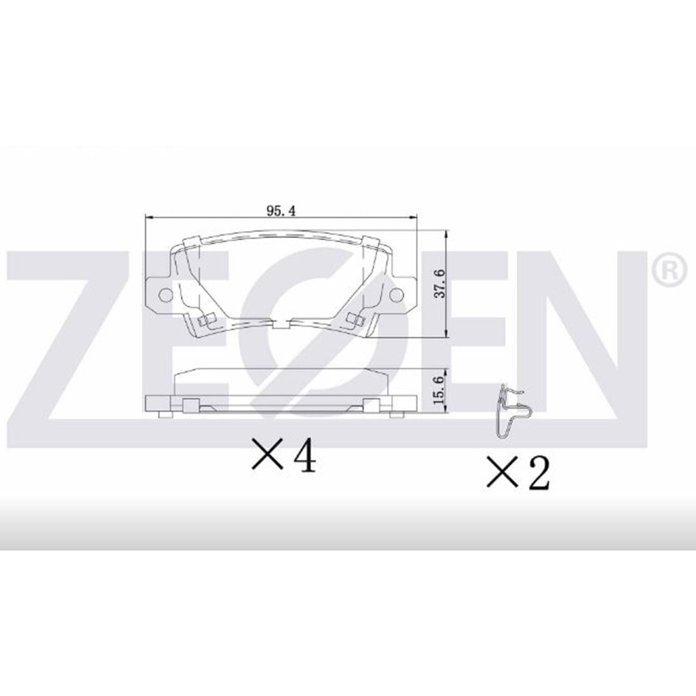 Disk Balata Toyota Corolla VVT Arka -
