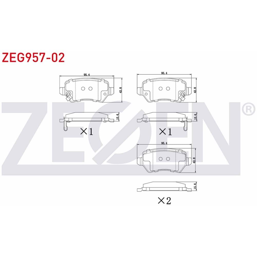 Disk Balata Opel Astra G-H, Corsa C, Meriva, Combo, Zafira B, Hyundai İX20, Kia Venga Arka Arka -