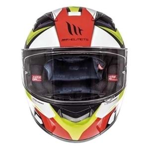 Mt Kre Lookout G4 Gloss Motosiklet Kaskı Sarı - XL