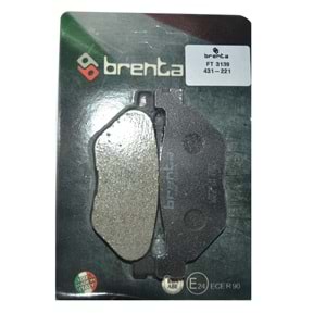 319 BRENTA ORGANİK BALATA ARKA GV 650, FJR 1300, XVS 1300 (FT3139)