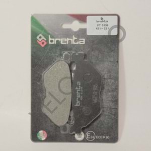 319 BRENTA ORGANİK BALATA ARKA GV 650, FJR 1300, XVS 1300 (FT3139)
