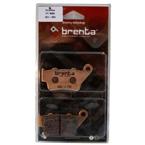 208 BRENTA SİNTERLİ ARKA BALATA BMW F 650 GS, YAMAHA XT 660, KTM EXC 250 (FT4088)