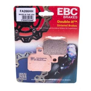 266 EBC SİNTERLİ BALATA DUCATİ MONSTER 696 ARKA 09-14, YP125 X-MAX ARKA 06-16, CLX700 SPORT (FA266HH)