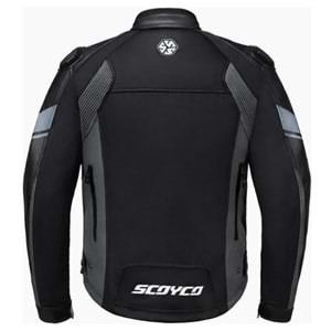 SCOYCO JK152 YAZLIK MEVSİMLİK SİYAH GRİ MONT (L)