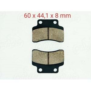 235 DİSK FREN BALATA ÖN E-BİKE, HUSSAR-POPCORN, KEEWAY FOCUS 50-MATRİX 50-125-150