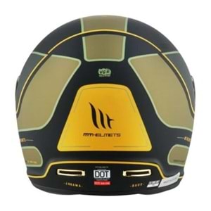 Mt Kask Retro Jarama Baux B6 Mat Yeşil - Xl Beden