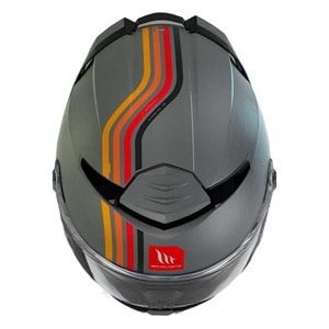 Kask Mt Thunder 4 Sv Mıl C2 Mat Gri - Xl Beden