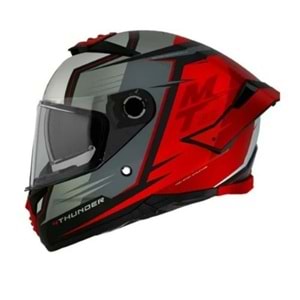 Mt Kask Thunder 4 Sv Pental B5 Mat İnci Kırmızı - Xl Beden