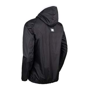 Motosiklet Yağmurluk Korumalı Kapşonlu Siyah - 2XL Beden