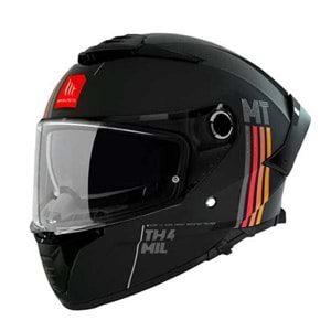 Kask Mt Thunder 4 Sv Mıl A11 Mat Siyah - XL Beden