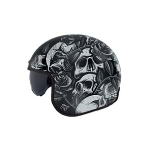 MT Kask Le Mans 2 Breakout Motosiklet Kaskı Mat Siyah - M Beden