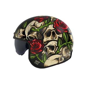 MT Kask Le Mans 2 Breakout B2 Motosiklet Kaskı Siyah - M Beden