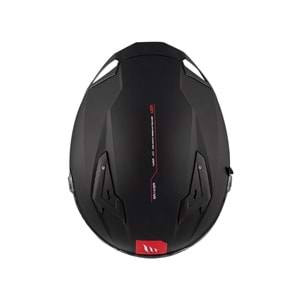 MT Kask Braker A1 Mat Siyah Motosiklet Kask - 2XL Beden