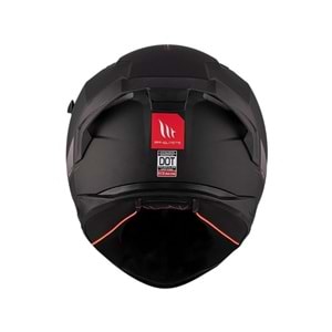 MT Kask Braker A1 Mat Siyah Motosiklet Kask - L Beden