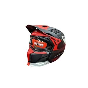 Kask Mt Street Fıghter Sv Totem B15 Mat İnci Kırmızı - S Beden