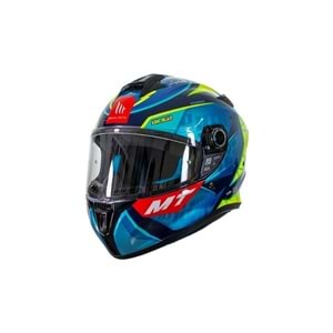Kask Mt Targo S Dıogo Moreıra C7 Parlak Mavi - XL Beden