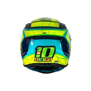 Kask Mt Targo S Dıogo Moreıra C7 Parlak Mavi - XL Beden