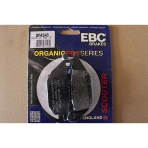 343 EBC ORGANİK SCOOTER BALATASI TRICITY SCOOTER (SFA343)