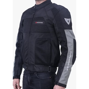 VENOM DYNAMİC YAZLIK MEVSİMLİK SİYAH GRİ MONT (L)