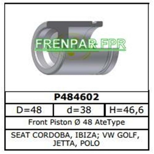 Fren Kaliper Pistonu Ön Seat, Vw