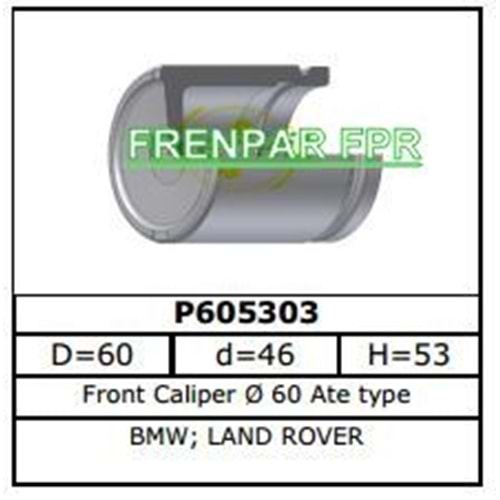 Fren Kaliper Pistonu Ön Bmw E36, E34, E39, E32, E38, E53