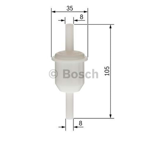 Yakıt Benzin Filtresi Üniversal - Bosch