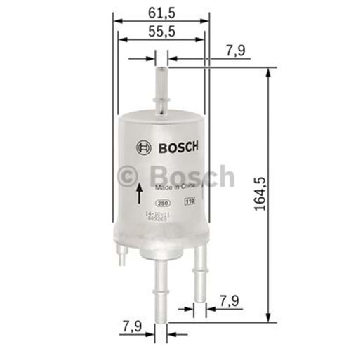Yakıt Benzin Filtresi Vw, Seat, Skoda, Audi - Bosch