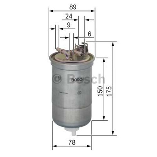 Dizel Yakıt Filtresi MULTİCAR - Bosch