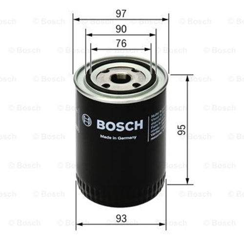 Yağ Filtresi Ford Fiesta, Focus, Connect, Transit - Bosch