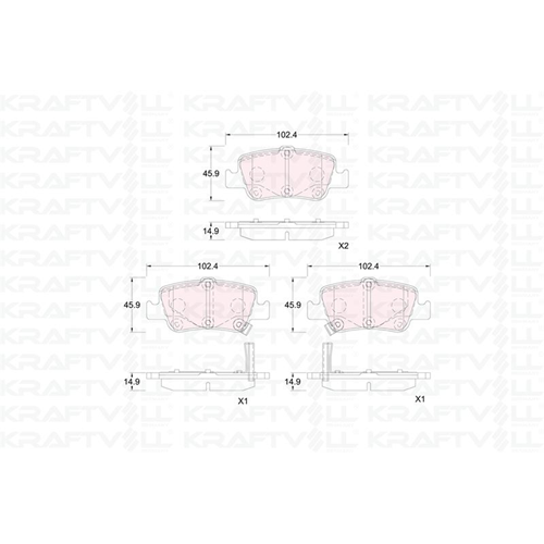 Disk Balata Toyota Auris 07-15 1.4 D4D, Auris 1,6 Arka