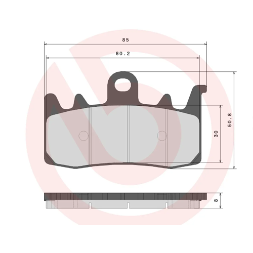 630 BREMBO BMW F900/S1000R SINTER ÖN FREN BALATASI