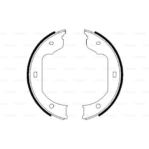 EL Fren Balata Bmw E53, E60, E70, E63, X5, Vw T5 - Bosch