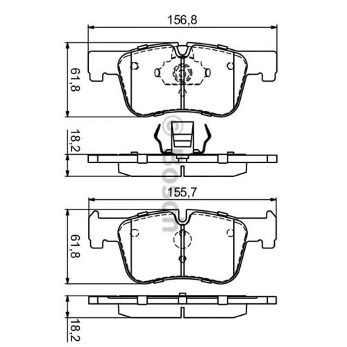 Disk Balata Bmw 1 Serisi Ön - Bosch