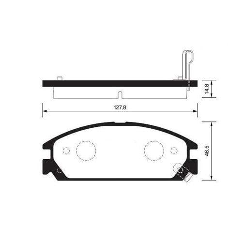 Disk Balata Honda Accord, Civic Ön - Bosch