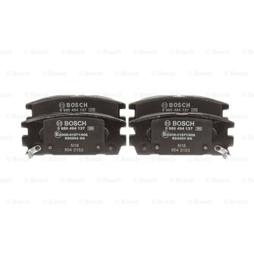 Disk Balata Hyundai Terracan Arka - Bosch